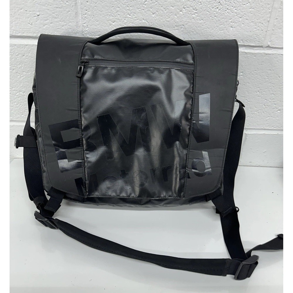 BMW MOTORRAD‎ Weather Resistant Messenger Laptop Bag Blackout